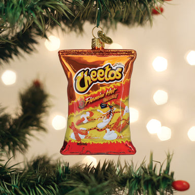 Old World Christmas Flamin' Hot Cheetos Ornament    