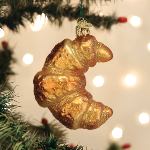Old World Christmas Croissant Ornament    