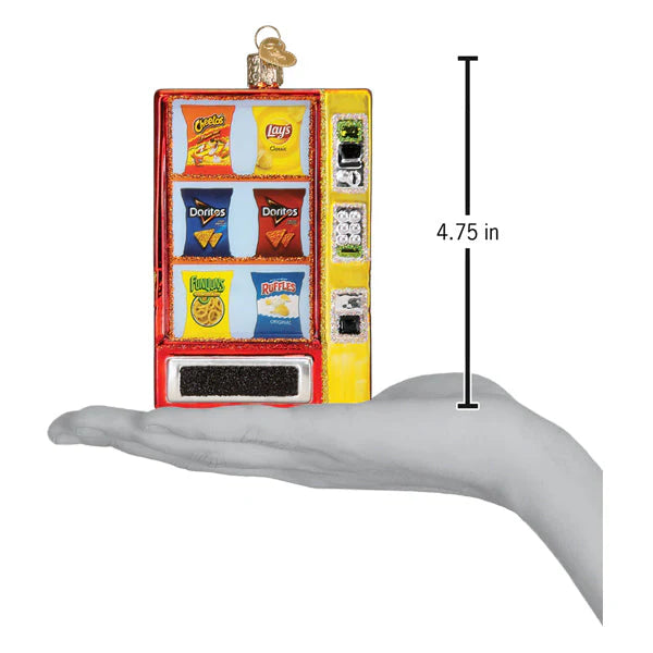 Old World Christmas Frito Lay Vending Machine Ornament