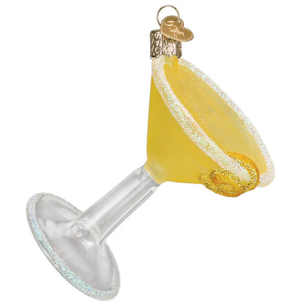 Old World Christmas Lemon Drop Martini Ornament