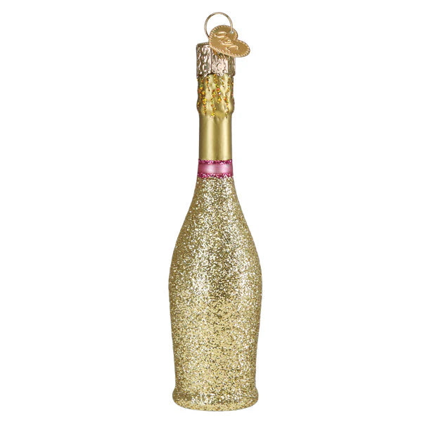 Old World Christmas Prosecco Bottle