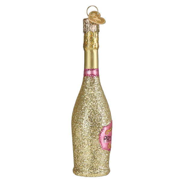 Old World Christmas Prosecco Bottle