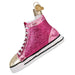 Old World Christmas Pink Fashion Sneaker Ornament