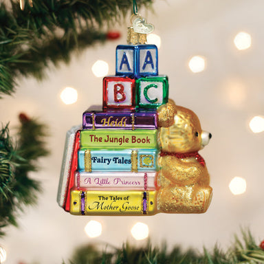 OWC Old World Christmas Favorite Children's Books Ornament