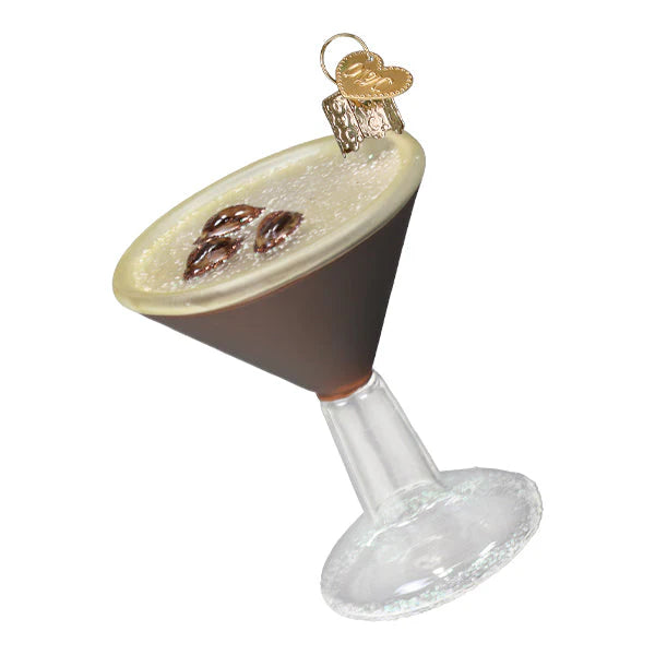 Old World Christmas Espresso Martini Ornament