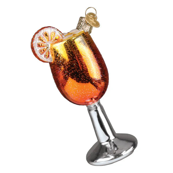 Old World Christmas Aperol Spritz Ornament    