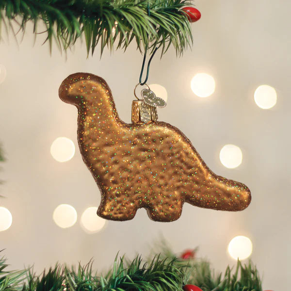 Old World Christmas Dino Chicken Nugget Ornament