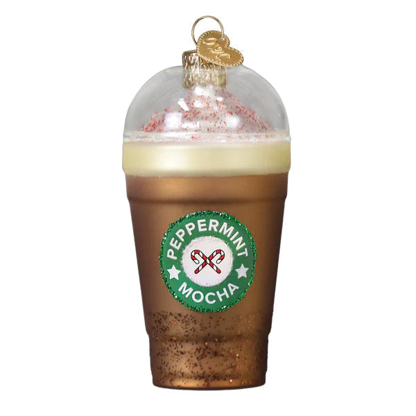 Old World Christmas Peppermint Mocha Ornament    