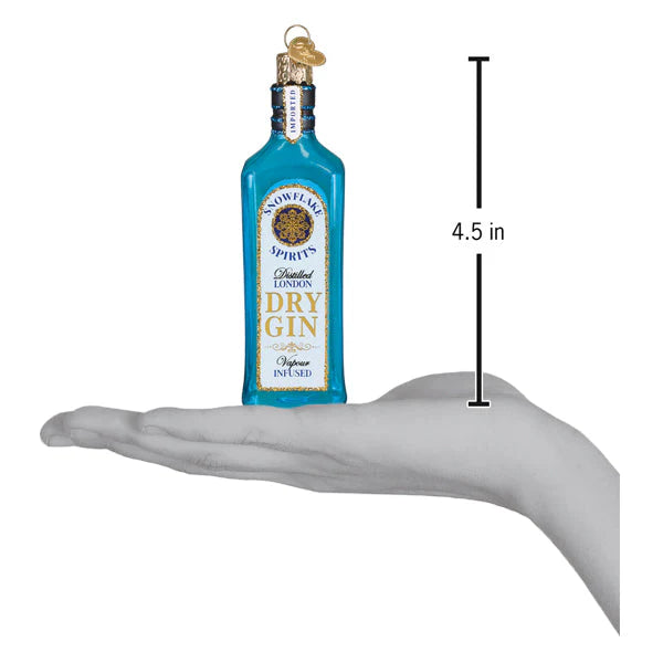 Old World Christmas Gin Bottle Ornament