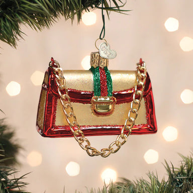 Old World Christmas Fashion Purse Ornament