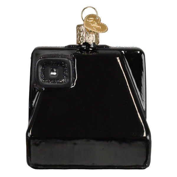 Old World Christmas Polaroid One Step Camera Ornament