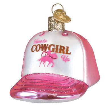 OWC Cowgirl Trucker Cap Ornament