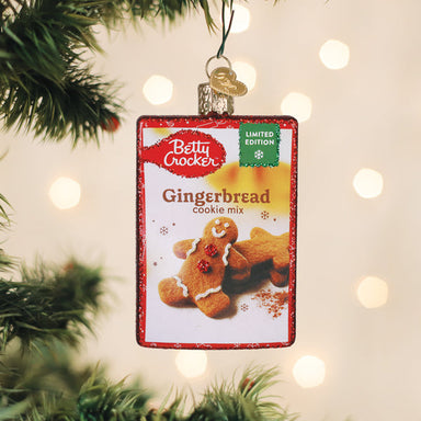 Old World Christmas Betty Crocker Gingerbread Cookie Mix Ornament