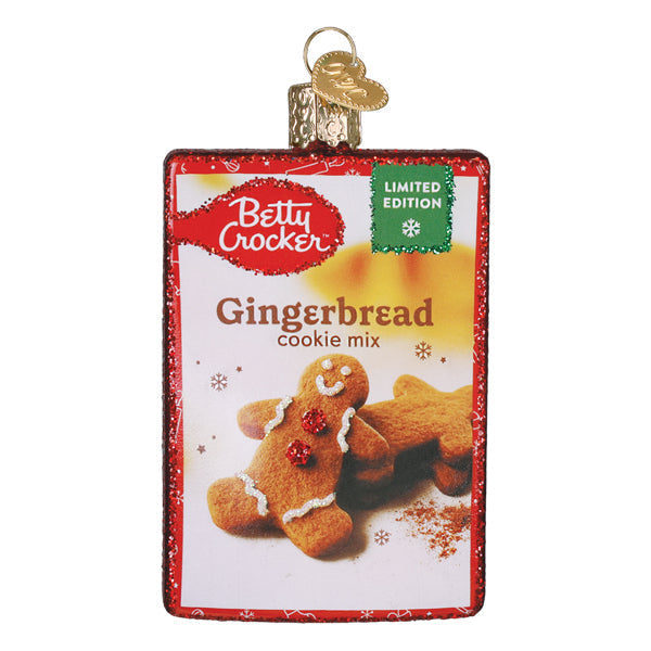 Old World Christmas Betty Crocker Gingerbread Cookie Mix Ornament
