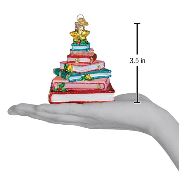 Old World Christmas Book Club Tree Ornament