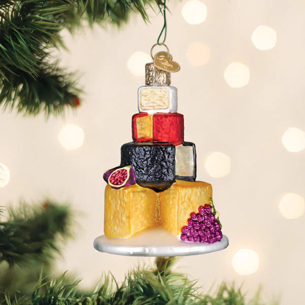 Old World Christmas Cheese Tower Ornament