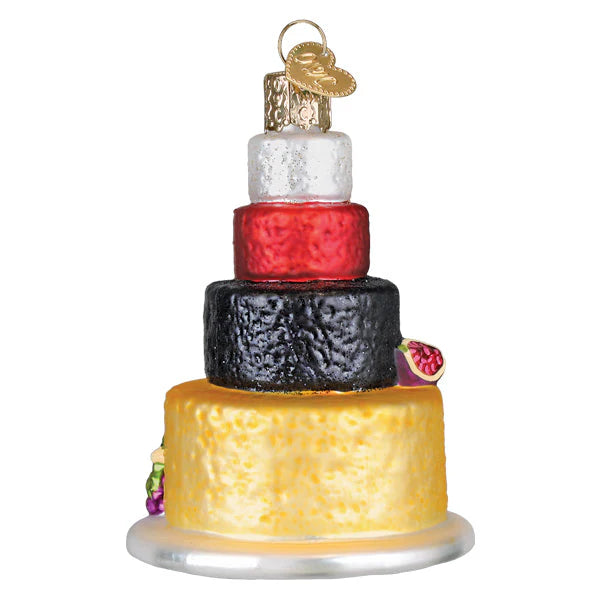Old World Christmas Cheese Tower Ornament