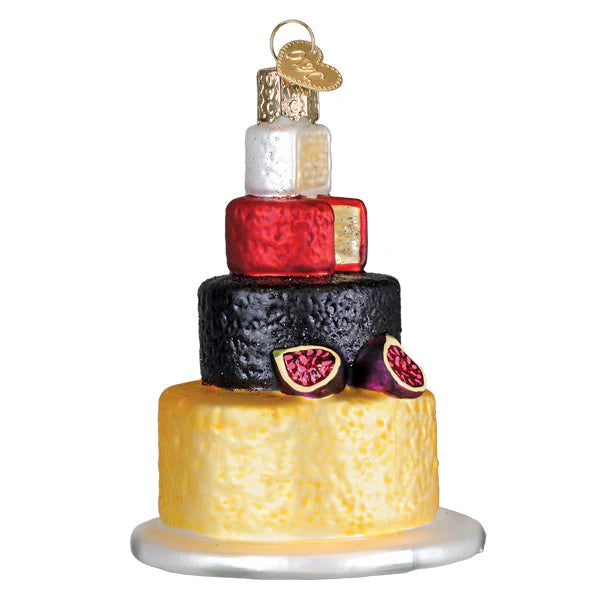 Old World Christmas Cheese Tower Ornament