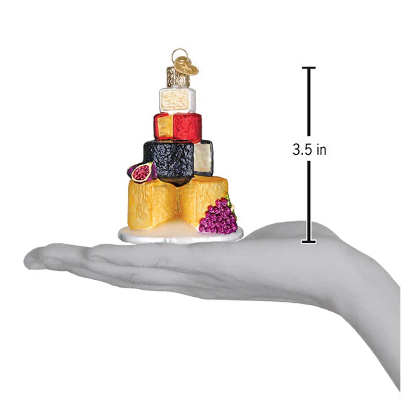 Old World Christmas Cheese Tower Ornament