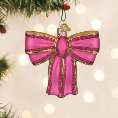 Old World Christmas Vibrant Bow Ornament