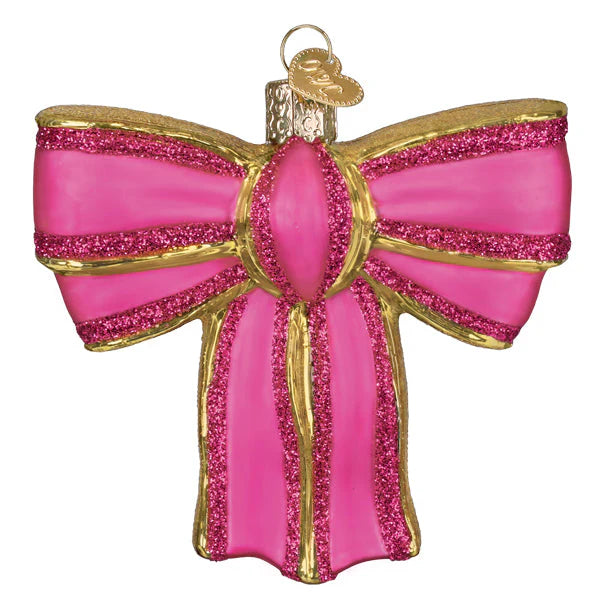 Old World Christmas Vibrant Bow Ornament