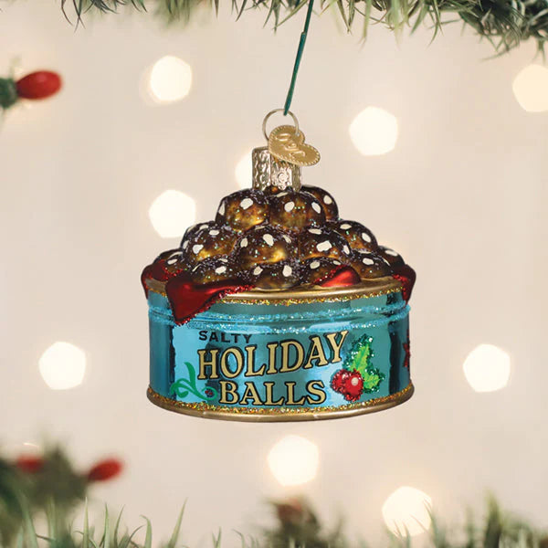 OWC Salty Holiday Balls Ornament