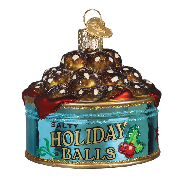 OWC Salty Holiday Balls Ornament