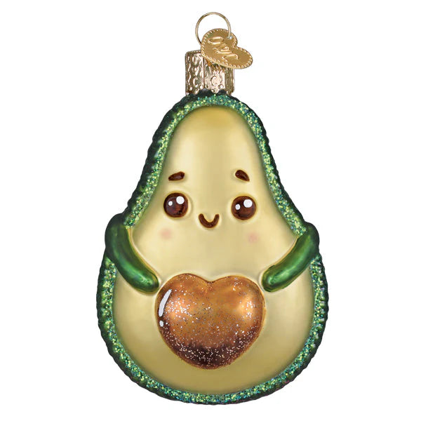 OWC Happy Avocado Ornament