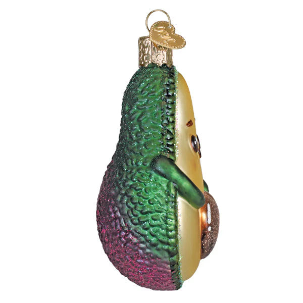 OWC Happy Avocado Ornament