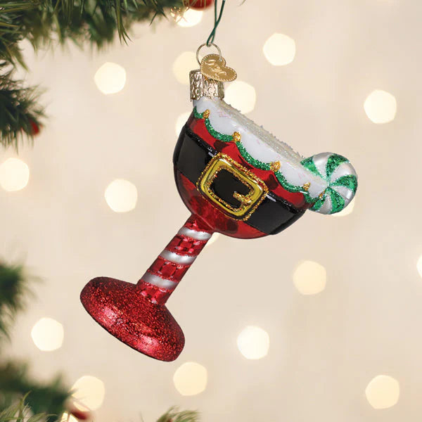 OWC Santa Cocktail Ornament