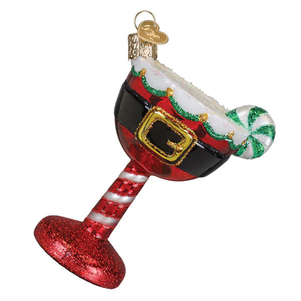 OWC Santa Cocktail Ornament