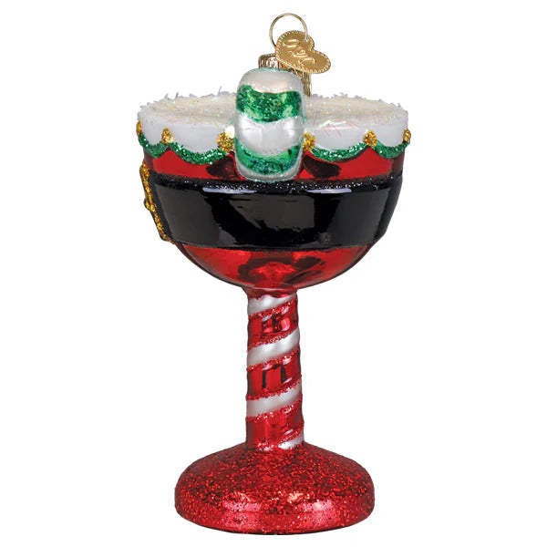 OWC Santa Cocktail Ornament