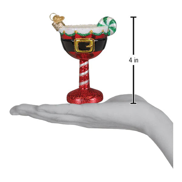 OWC Santa Cocktail Ornament