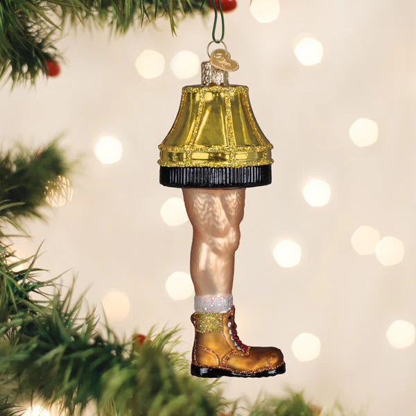 OWC Man Leg Lamp Ornament