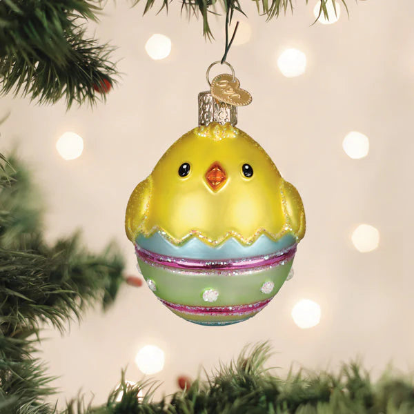 OWC Chick In Easter Egg Ornament