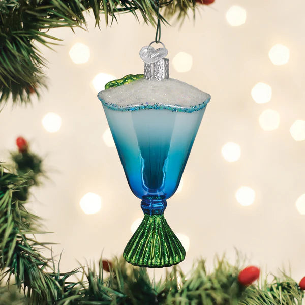 OWC Blue Glacier Cocktail Ornament
