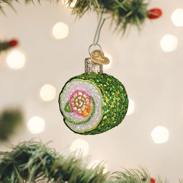 OWC Shimmering Sushi Roll Ornament