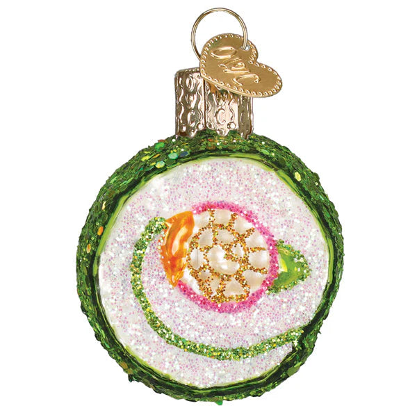 OWC Shimmering Sushi Roll Ornament