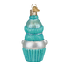 Old World Christmas Blue Snow Baby Cupcake Ornament (Baby Boy)