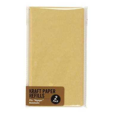 Voyager Notebook Kraft Paper Refills