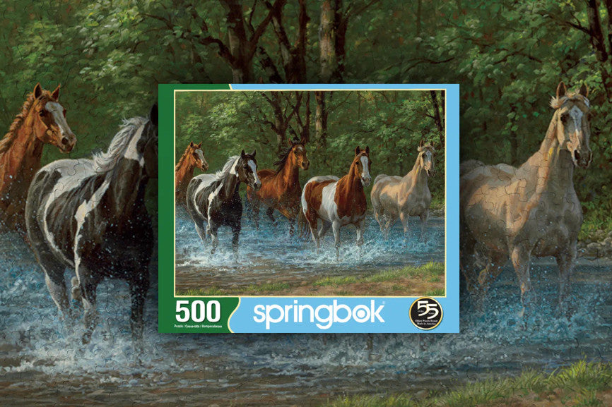 SPRGBK Summer Creek 500 Piece Puzzle