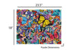 SPRGBK Butterfly Frenzy 500 Piece Puzzle
