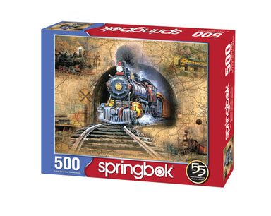 SPRGBK Full Speed Ahead! 500 Piece Puzzle