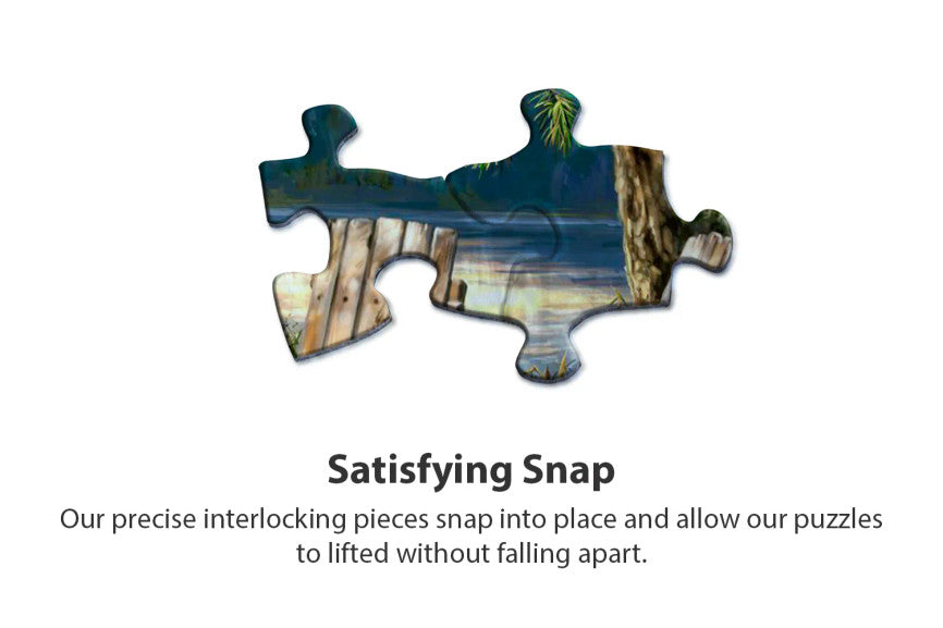 SPRGBK Evening at the Lake 500 piece puzzle