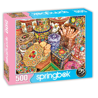 SPRGBK Cookie Tins 500 Piece Puzzle