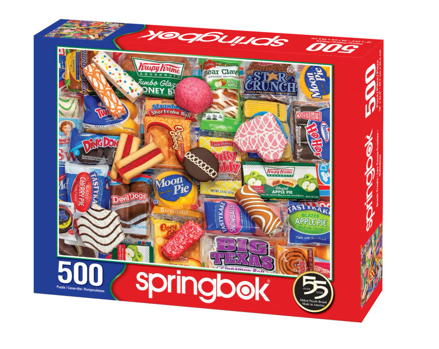 SPRGBK Snack Treats 500 Piece Puzzle