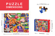 SPRGBK Snack Treats 500 Piece Puzzle