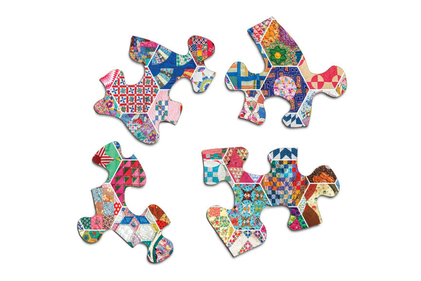 SPRGBK Crazy Quilts 500 Piece Puzzle