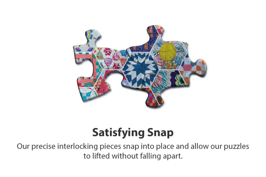 SPRGBK Crazy Quilts 500 Piece Puzzle