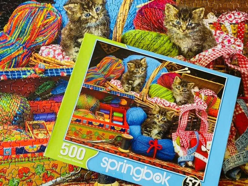 SPRGBK Sew Cute 500 Piece Puzzle
